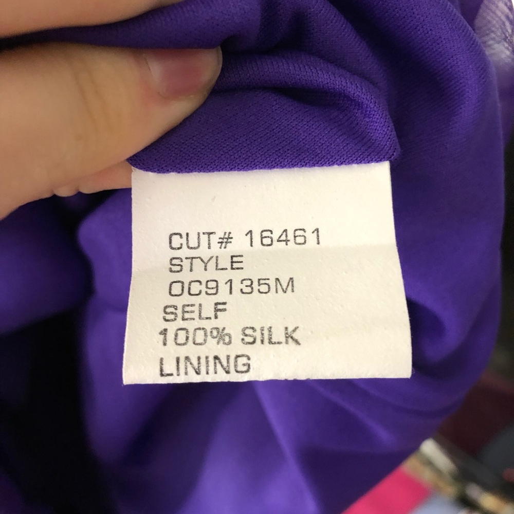 Tadashi Shoji Purple Dress - Picture 9 of 10